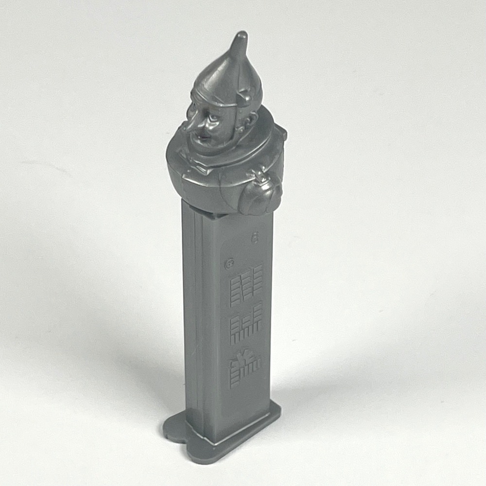 Pez Wizard of Oz Tin Man Dispenser Silver Grey Collectible 70th Anniversary